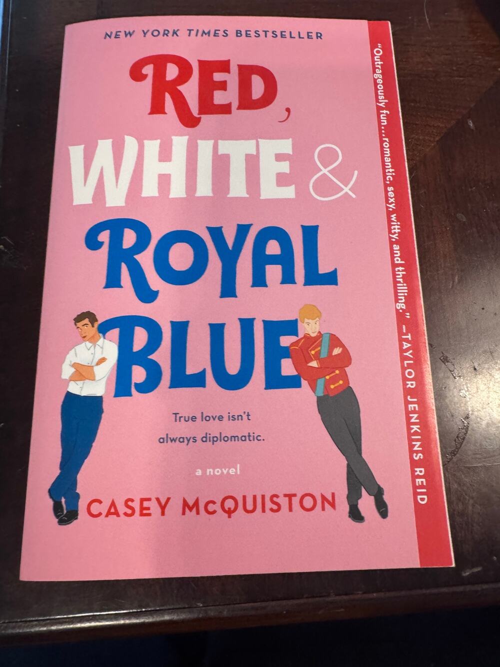 Red White & Royal Blue Casey McQuiston Paperback LGBTQ Romance BookTok